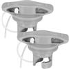 Garneck 2 Pezzi Tappi Valvole per Gommoni in PVC Design Portatile e Tenuta Forte, Accessori per Kayak e Barche Gonfiabili per Vacanze Estive