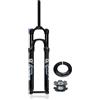 NIKANXIA 27,5/29 Forcella MTB Air 120 110x15mm Boost Ta Blocco Rimbalzo Freno Disco(Gold Straight,27.5in)