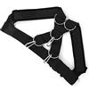 HUSHUI Gilet con Imbracatura per Slitta con Tracolla con Carico di Peso e Fasce di Resistenza Durevoli per la Trazione di Pneumatici e L'allenamento di agilità (#1)