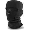 Generic Passamontagna Aperto in Alto, Scaldacollo in Maglia Traspirante for Freddo | Vestibilità Elastica, Rete su Orecchie e Bocca, Copriviso for Ciclismo, Sci, Trekking, Arrampicata e Moto