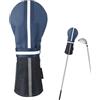 Générique Copertine da golf con chiusura elastica, manico resistente | Coprisedili da golf resistenti allo strappo per legno e driver per uomini e donne Babbo Natale