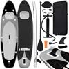 FMPGJLYH Set di tavola da SUP gonfiabile, 330 x 76 x 10 cm, con finestra, sedile per kayak, pompa, guinzaglio, zaino, per principianti e adulti
