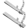 EXCEART Clip in Metallo in Acciaio 2 Pezzi M21b per Torcia da Cintura