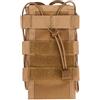 Uitndvyte Borsa portatile in nylon per bottiglia d'acqua con design a grande scomparto per l'avventura, essenziale per organizzare bottiglie d'acqua, per campeggio, escursionismo, corsa