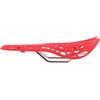 KHBUAB Sella Bici da Montagna Rossa in Plastica per Ciclismo | Cuscino Professionale, Design Semplice e Delicato, Struttura Traspirante per Uso su Mountain Bike