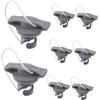 FUNOMOCYA 8 Pezzi Tappo Valvola per Kayak e SUP Gonfiabile in PVC Nero, Accessorio Resistente per Sport Acquatici e Festa Estiva, con Design a Tenuta Stagna e Precisione