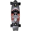 Genérico Skateboard Cruiser Skate Surfskate Pirate 69 cm | Legno d'acero | Alberi Alluminio 5 | Ruote 60 x 45 mm 85A | Cuscinetti ABEC-7 | Carving e Cruising