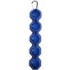 Totority Porta Palline da Golf in Silicone Blu 5 Posti e Moschettone