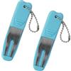 Generic Green Divot Tool Golf Pitches Forcella Metallo Verde Golf Ball Divot Riparazione Palline da golf Retriever Golf Retriever
