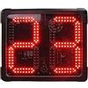 PQLXJJYUR 2 Pezzi Tabellone Segnapunti Elettronico da Basket Sincronizzato di Colore Rosso 12 Secondi Conto alla Rovescia Gioco Orologio A LED Facile da Leggere