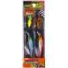 ZMdooreasy Kit di esche da pesca affondanti con esche rigide da 7 cm, 8 g, movimento oscillante costante per spigola, trota e pesce persico, in acqua dolce trasparente (stile A, 4 pezzi)