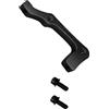Generic Adattatore per freno a disco per biciclette, da 160 mm a 180/203 mm, in lega di alluminio, design lavorato con precisione, per sistemi frenanti anteriori e posteriori, adattatore a disco specifico per