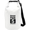 Psxixjsm Dry Bag - Borsa impermeabile da 5 l, in PVC, per nuoto, rafting e barca