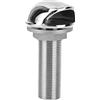 Dilwe Raccordo Scafo Dritto da 1 Pollice Raccordo Portagomma in Acciaio Inossidabile 316 26 Mm ID 105 Mm Lunghezza per Barca Yacht RV Camion Auto Lavello Scarico Pompa di Sentina Ombrinale Uso