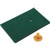 Generic Tappetino per colpire da 30 x 20 cm, tappetino da pratica per interni con floccaggio morbido e parte inferiore in EVA ad alta elasticità, per uso interno ed esterno