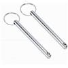 Dilwe Perni da Palestra, Perni per Pila Pesi in Acciaio Inossidabile da 2 Pezzi con Diametro di 8 Mm per LAT Pulldown della Macchina per Cavi della Palestra di Casa