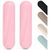 unycos - Set di Pesi Palestra in Casa【1 kg】Acciaio e Silicone, Coppia di Manubri per Donne e Uomini, Allenamento Fitness, Forza, HIIT, Boxe e Aerobica |15,5 × 4,2 cm| (Rosa)