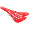 OSOLADY Sella Bici Mountain Bike in Plastico Rosso, Comoda e Semplice | Montaggio Facile, per Ciclismo su Bici e Bicicletta da Montagna, Design Delicato e Pratico