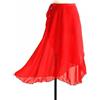 UnifearPro Gonna da Balletto Donna Vestito Ballerina E Gonna Tutu Abito Danza Classica Leggero in Poliestere Adatta a Esercizi alla Sbarra Sala Prove Spettacoli dal Recital, Rosso, L