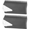 Vroomoto Pettine per Cera per Tavola da Surf Pettine Cera Skimboard da Surf 2 Pezzi Strumento Pulire la in PVC Superficie Leggera e Liscia con Pregevole