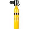 RSGXLFQZVAK Bombola Subacquea, Mini Bombola di Ossigeno for Insegnamento Subacqueo Respiratore Attrezzatura for Il Nuoto for La Respirazione,per Principianti(Single Respirator)