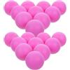 Healvian Palline da Ping Pong e Costruzione Senza Cuciture 40mm in Pp per 100 Pezzi Superficie Opaca Senza Logo Giochi di Gruppo e Feste in Famiglia