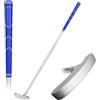 Generic Putter da golf con asta di spinta a tre sezioni staccabili da golf putter portatili in metallo per accessori sportivi all'aperto