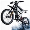 SLDBK E6 ULTRA Bici Elettrica per Adulti, Batteria Rimovibile 60V 30Ah, Lunga Autonomia fino a 75 Miglia, Coppia Elevata, Pneumatici Fuoristrada 19, Sospensioni, Freni Idraulici, Display LCD e NFC