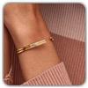 Generic a mano Ingraved allerta medica bracciale rigido Bracciale argento sterling 925 delicato allergia gioielli sensibilizzazione sul tumore al seno fatta