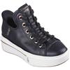 Skechers Donna Snoop One Og Leather Slip-In ALLENATRICE, Black Leather Mesh Rose Gold Trim, 41 EU