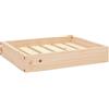 vidaXL Cuccia per Cani 51,5x44x9 cm in Legno Massello di Pino