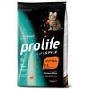 Generico PROLIFE Gatto Life Style Kitten Chicken & Rice | alimento secco completo per gattini di tutte le taglie e razze, prodotto senza glutine e con ingredienti limitati, 1 confezione da 1,5kg.