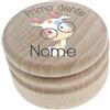 Gravure Events Scatolina in Legno Porta Dentino - Personalizzato con Nome e Testo - i miei primi dentini - Il mio primo dentino - Topolino dei Denti - la fatina del dentino - Modello : Bambino - 12