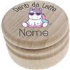 Gravure Events Scatolina in Legno Porta Dentino - Personalizzato con Nome e Testo - i miei primi dentini - Il mio primo dentino - Topolino dei Denti - la fatina del dentino - Modello : Bambino - 15