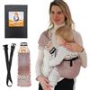 Gubby Gups Marsupio Neonato Ergonomico V3.0 - Fascia Porta Bebè Laterale fino a 15 kg