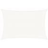 vidaXL Vela Parasole 160 g/m² Bianca 3x5 m in HDPE