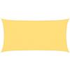 vidaXL Zonnezeil 160 g/m² 2,5x4,5 m HDPE beige