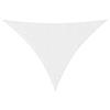 vidaXL Parasole a Vela Oxford Triangolare 3x4x4 m Bianco