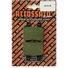 Accossato Pastiglia freno AGPA49OR, PEUGEOT > GEOPOLIS 125, 125 (2006)