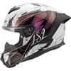 LS2, Casco Moto Integrale RAPID III BOHO White Black Pink, M
