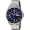 Orient Mako 2 & Ray 2 - Orologio da polso da uomo automatico e a carica manuale al quarzo sport bracciale e cassa in stainless steel di colore grey display analogico blue - FAA02002D9