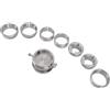Yosoo Health Gear Kit di Fissaggio per Movimenti dell'orologio, Set di Strumenti in Acciaio Inossidabile per Movimenti 2824 7750, Ideale per Orologiai Professionisti e Dilettanti