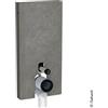 Geberit Monolith modulo sanitario per WC a pavimento, 131003005, Monolith ardesia opaco/nero cromato spazzolato [Elementi ad Incasso > Elementi Incasso per WC]