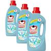 Omino Bianco - Detersivo Lavatrice Liquido, 35 Lavaggi, Rispetta Colori e Tessuti, Fresco Profumo con Essenza di Muschio Bianco, 1400 ml (Confezione da 3)