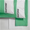 osama home PANTONE™ - Completo Letto Set con Lenzuola Matrimoniali Cotone 240x280 + Lenzuolo Sotto con Angoli Matrimoniale Coprimaterasso 180x200 con Elastici per Materasso Fino 25cm + Federe Cuscino Letto 50x80