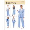 Butterick B6933Y5 Giacca da donna, gonna e pantaloni Y5 (18-20-22-24-26)