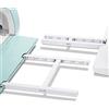 AOOIIN, Vassoio di prolunga per Cricut Maker 4/Maker 3/Maker ed Explore 4/3/2/Air, supporto per tappetino da taglio 12 x 12 per Cricut Maker ed Explore Air Series, estensore vassoio compatibile con