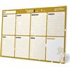 Grupo Erik: Planning da Tavolo A4 Harry Potter Dobby, Planner settimanale con 54 fogli a strappo, 21 x 29,7 cm, Agenda Organizer, To Do List Planner, Planner settimanale da scrivania