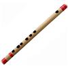 Whitewhale - Flauto indiano Bansuri in bambù, strumenti musicali indiani per uso professionale 18 red