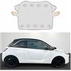DDHHBH Parasole Auto Parabrezza per Opel Adam,Parasole Auto Esterno Magnetico Pieghevole Utilitaria Portatile Bambini Proteggi Cruscotto Copri Parabrezza Anteriore Contro i Raggi UV